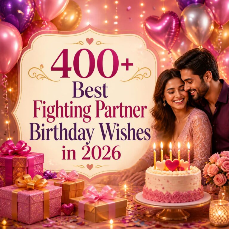 400+ Best Fighting Partner Birthday Wishes in 2026